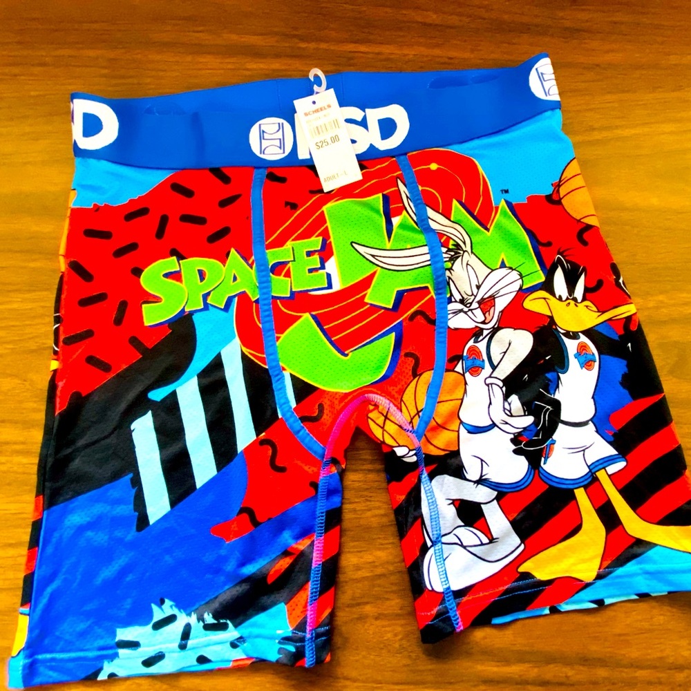 NWT PSD Space Jam boxer brief Underwear Adult Large
